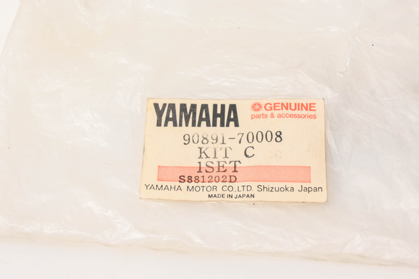New OEM Yamaha 90891-70008-00 Modification Set NOS