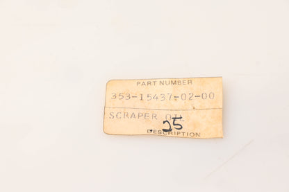 New OEM Yamaha 353-15437-02-00 Oil Scraper NOS