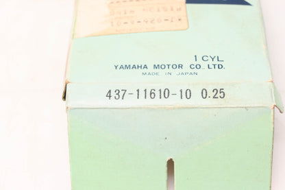 New OEM Yamaha 437-11610-10-00 Piston Ring Kit NOS