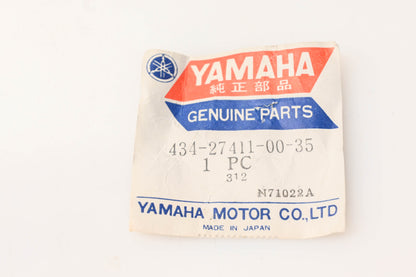 New OEM Yamaha 434-27411-00-35 Left Foot Rest NOS