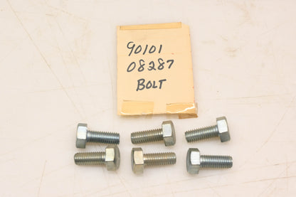 New OEM Yamaha 90101-08287-00 Hexagon Bolts Qty 6 NOS
