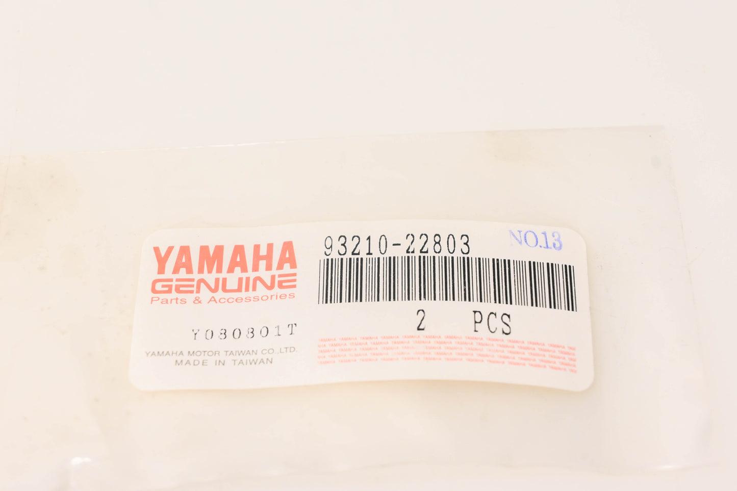 New OEM Yamaha 93210-22803-00 O-Rings Qty 2 NOS