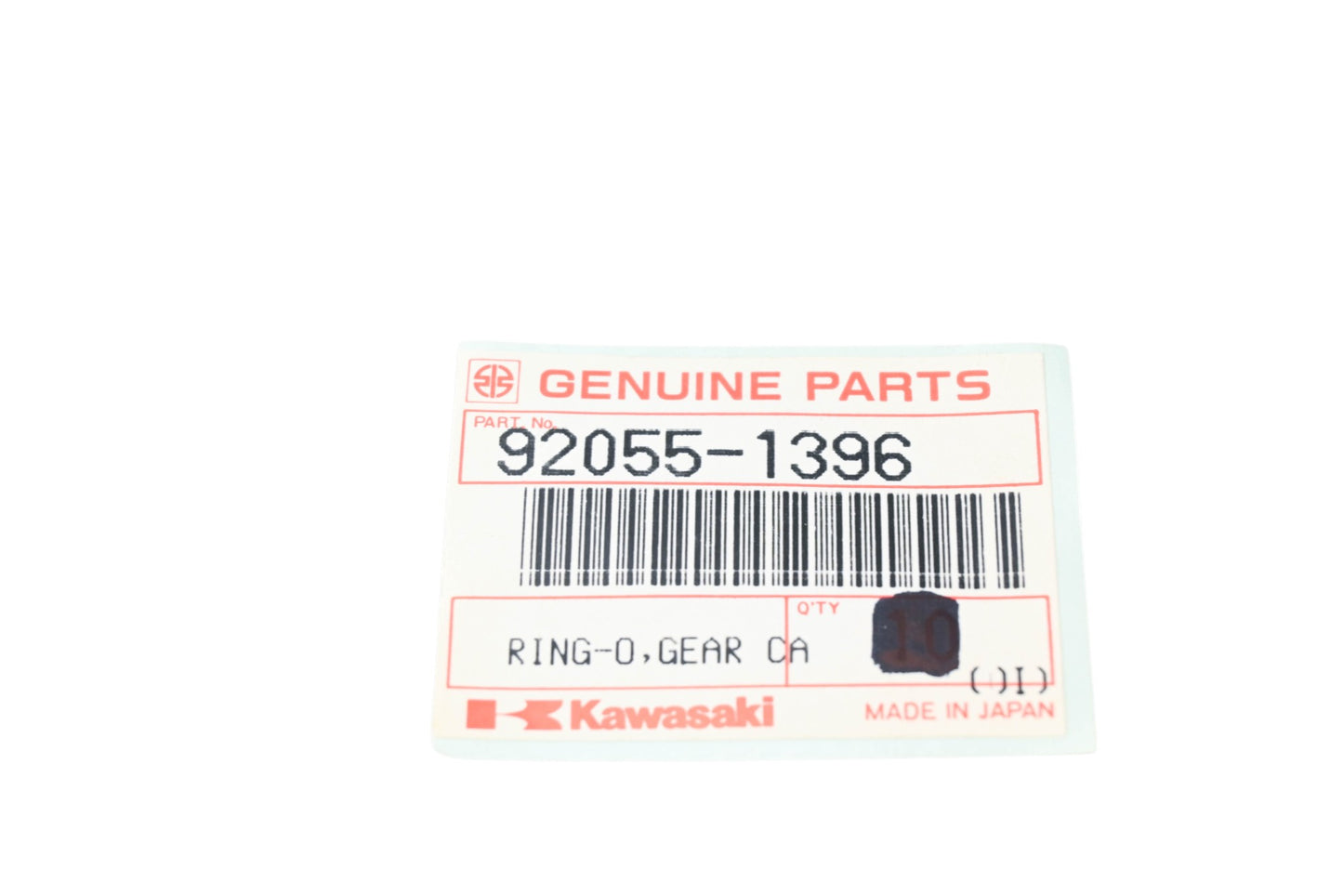 New OEM Kawasaki 92055-1396 Gear Case O-Rings Qty 2 NOS