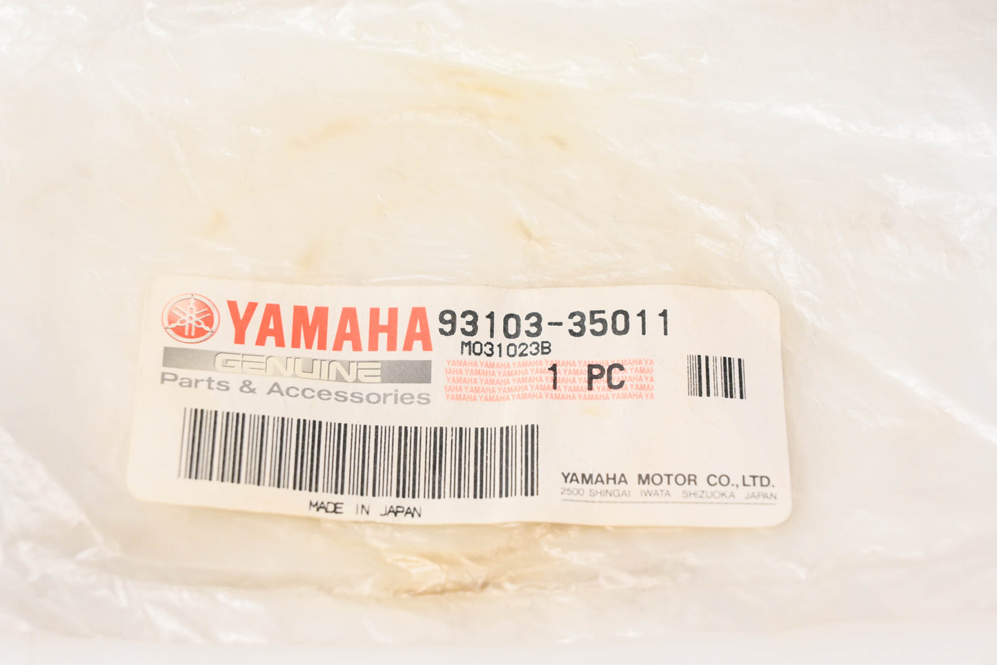 New OEM Yamaha 93103-35011-00 Oil Seal NOS