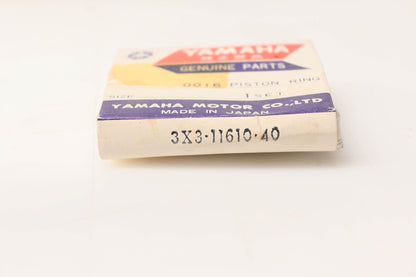 New OEM Yamaha 3X3-11610-40-00 Piston Ring Kit NOS