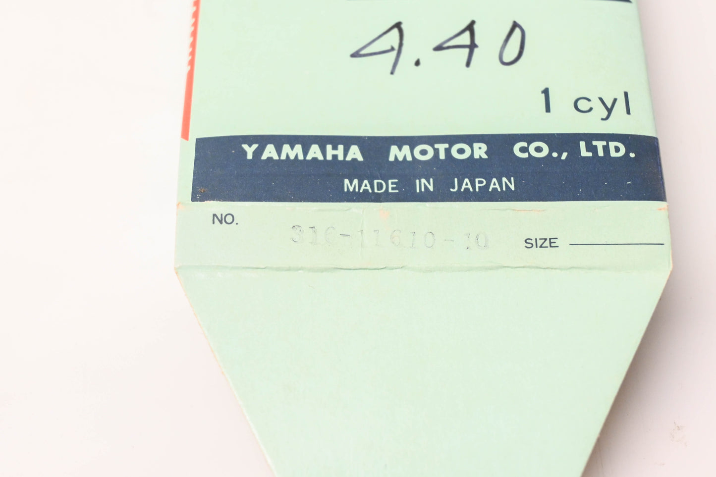 New OEM Yamaha 316-11610-10-00 Piston Ring Kit NOS