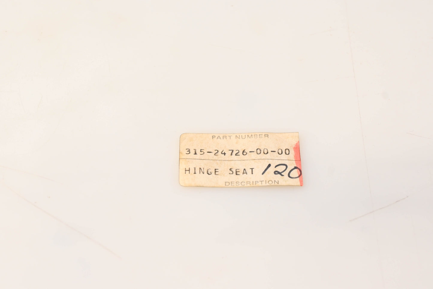 New OEM Yamaha 315-24726-00-00 Hinge Seat NOS