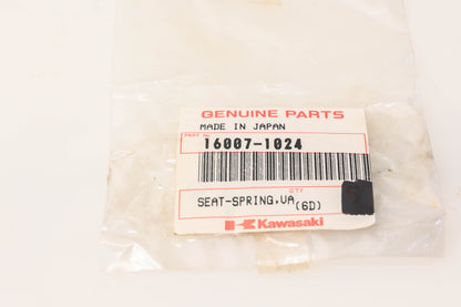 New OEM Kawasaki 16007-1024 Spring Valve Seat NOS