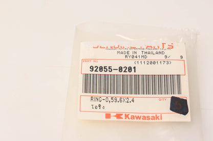 New OEM Kawasaki 92055-0201 O-Ring NOS
