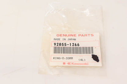 New OEM Kawasaki 92055-1266 O-Ring NOS