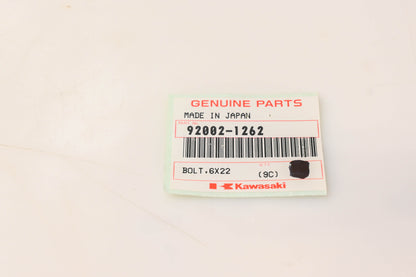 New OEM Kawasaki 92002-1262 Bolt With Washer NOS