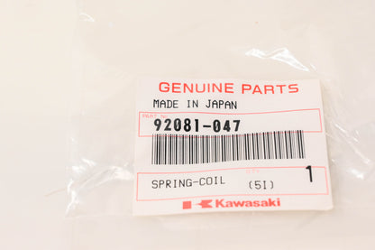 New OEM Kawasaki 92081-047 Coil Spring NOS
