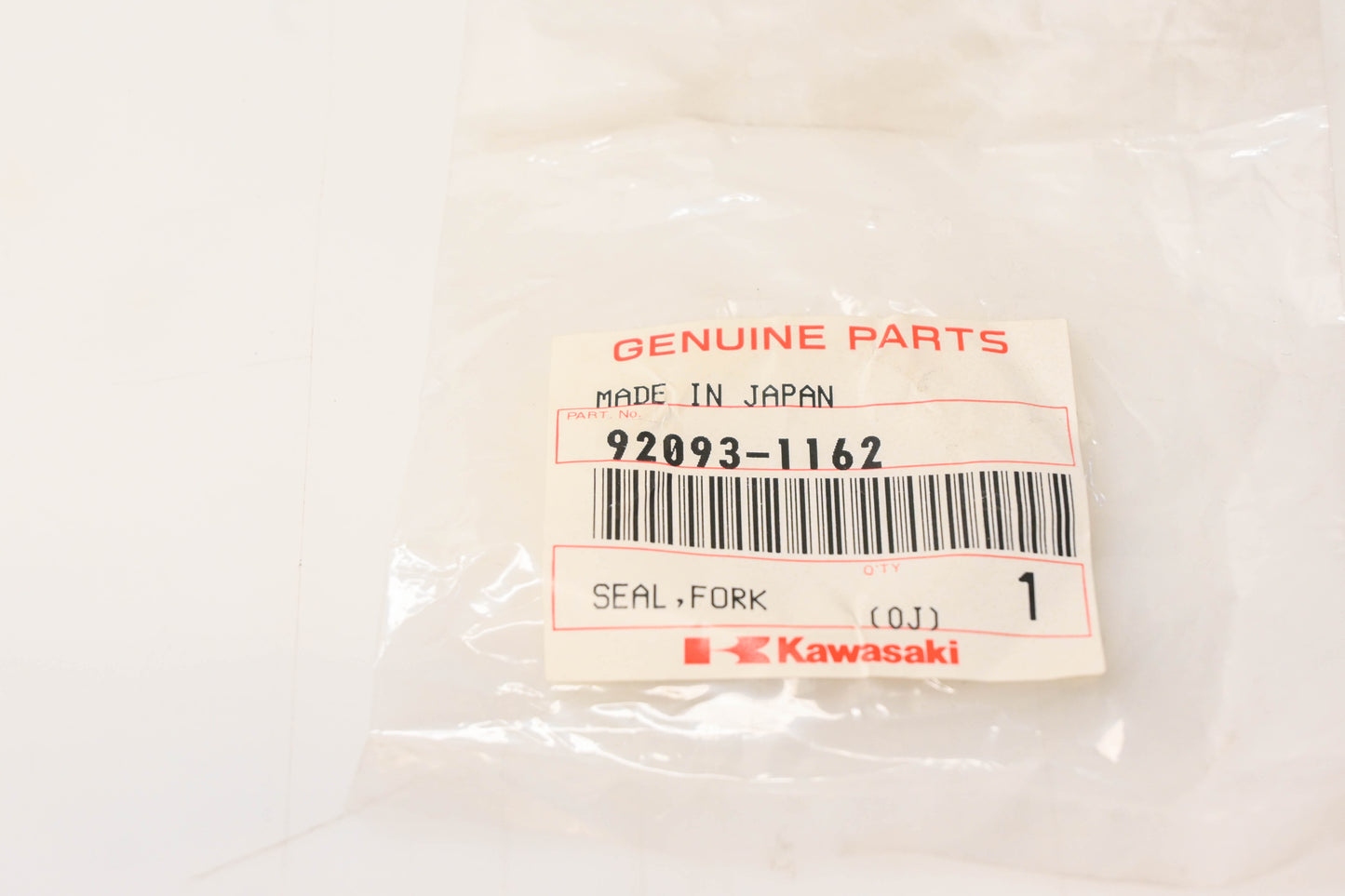 New OEM Kawasaki 92093-1162 Oil Seal NOS