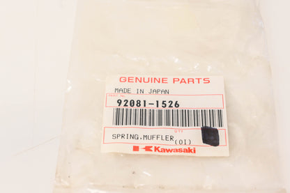 New OEM Kawasaki 92081-1526 Muffler Spring NOS