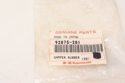 New OEM Kawasaki 92075-281 Rubber Damper NOS