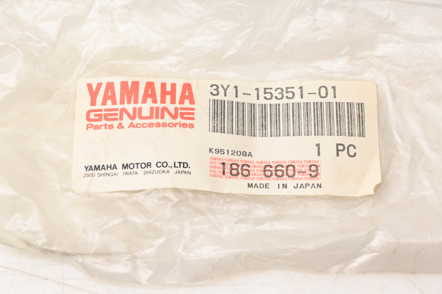 New OEM Yamaha 3Y1-15351-01-00 Drain Plug NOS