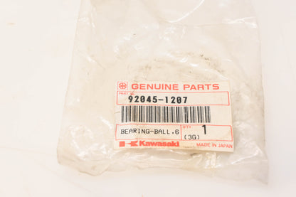 New OEM Kawasaki 92045-1207 Ball Bearing NOS