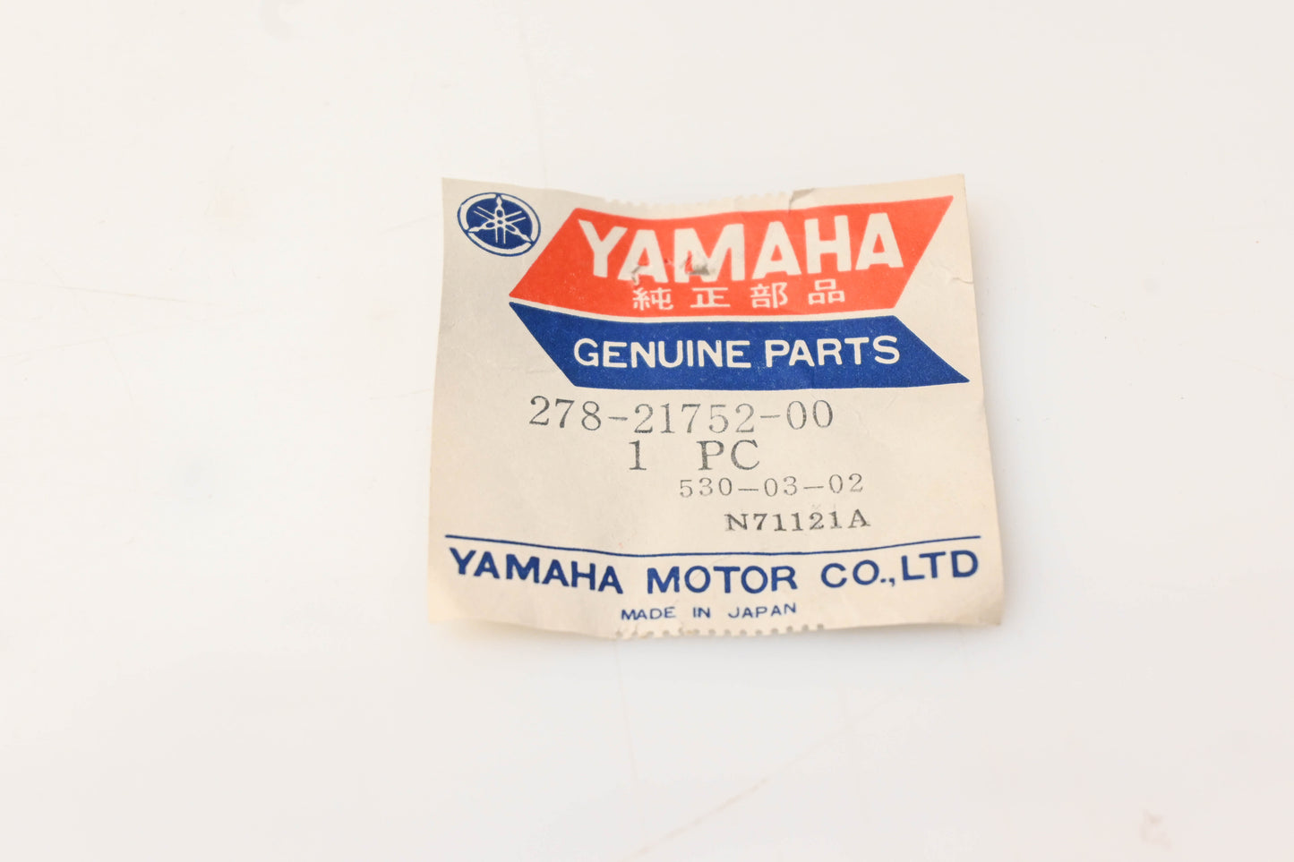 New OEM Yamaha 278-21752-00-00 Oil Tank Filler Tube NOS