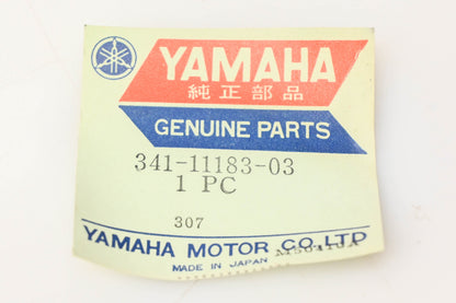 New OEM Yamaha 341-11183-03-00 Cam Shaft Bracket Holder NOS