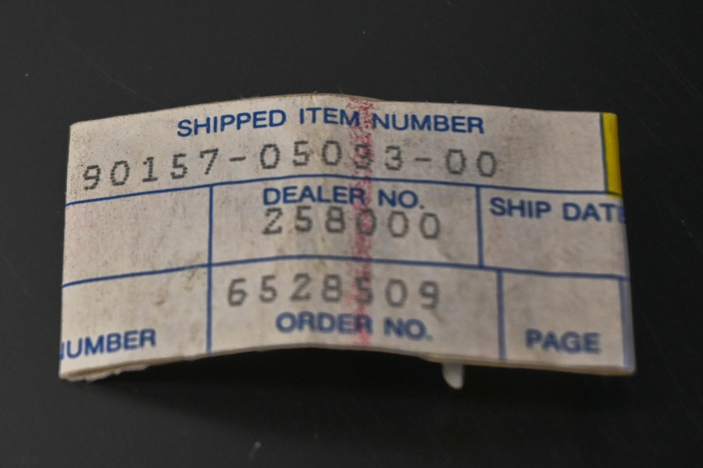 New OEM Yamaha 90157-05033-00 Pan Head Screw NOS