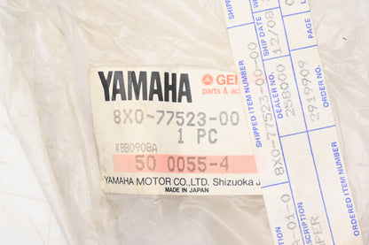 New OEM Yamaha 8X0-77523-00-00 Front Bumper End NOS