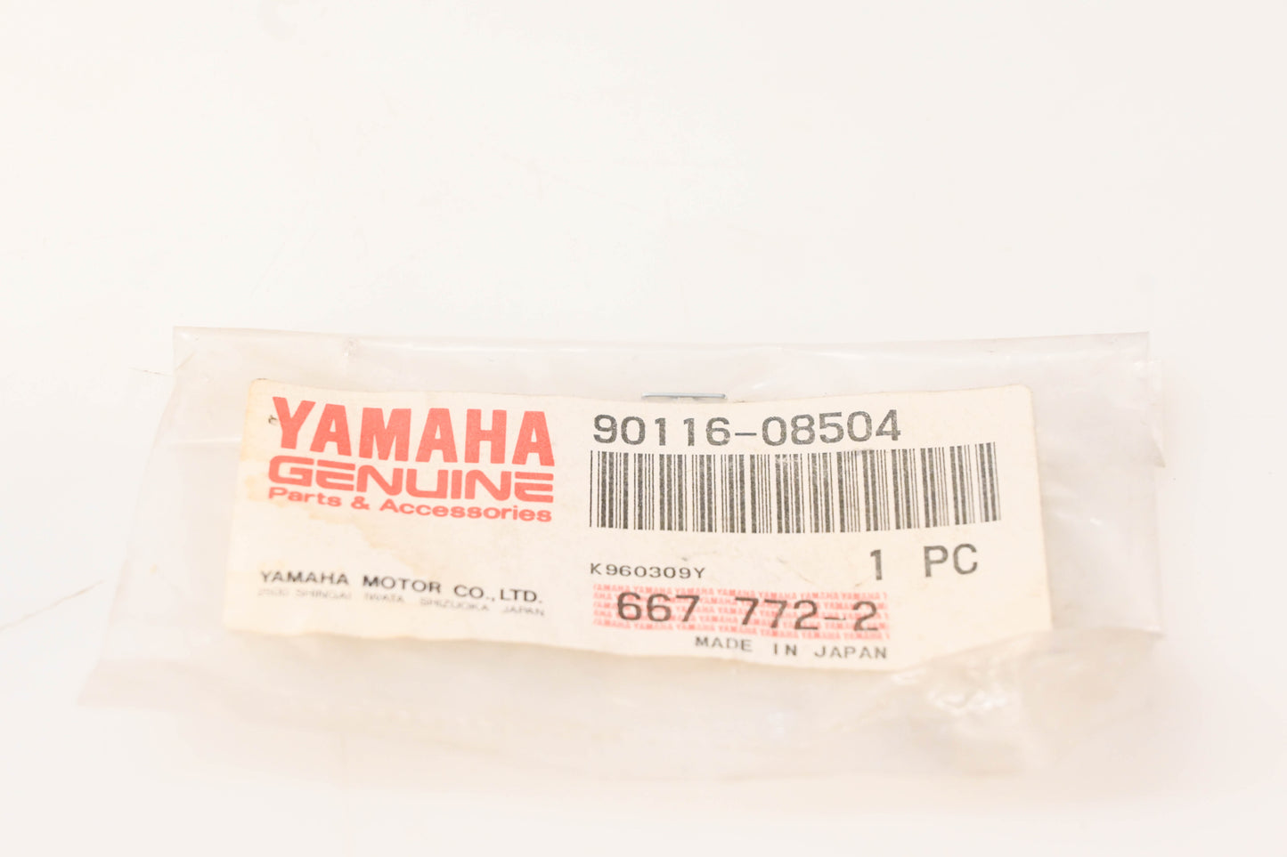 New OEM Yamaha 90116-08504-00 Stud Bolt NOS