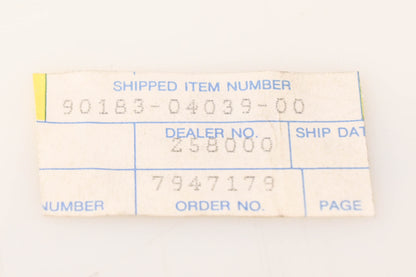 New OEM Yamaha 90183-04039-00 Spring Nut NOS