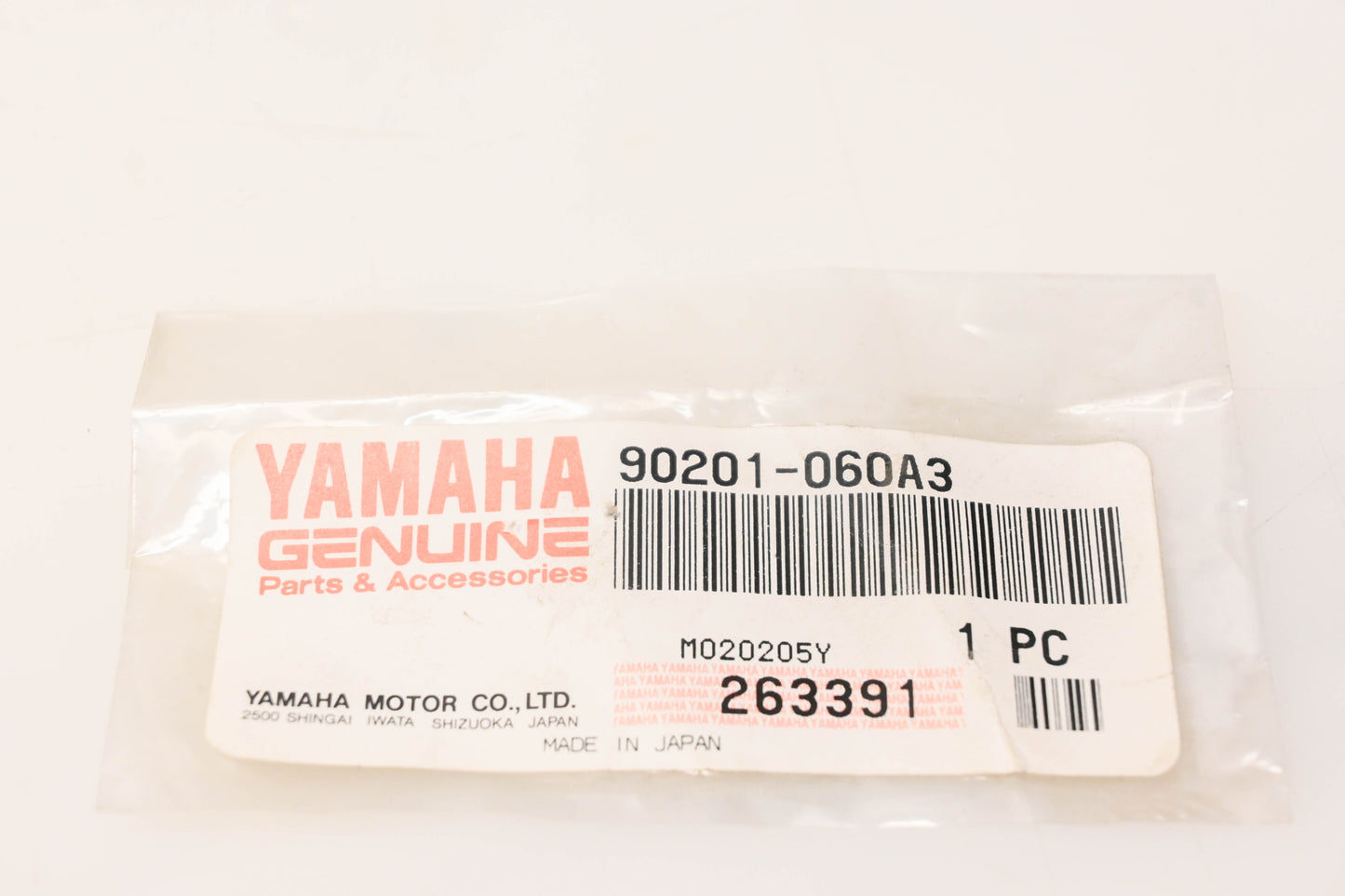 New OEM Yamaha 90201-060A3-00 Plate Washer NOS