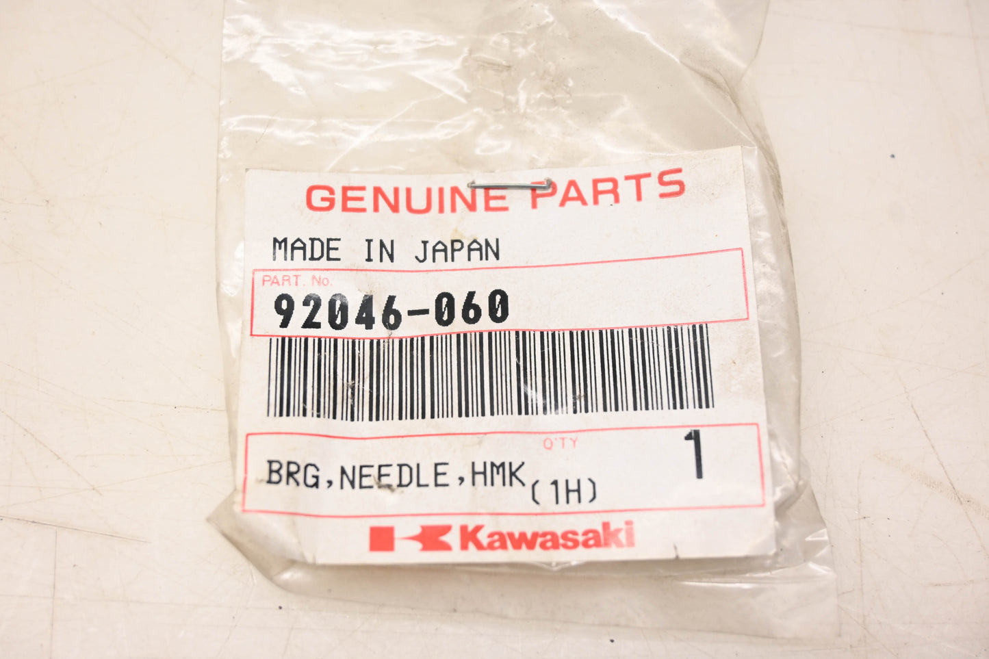 New OEM Kawasaki 92046-060 Bearing Needle NOS
