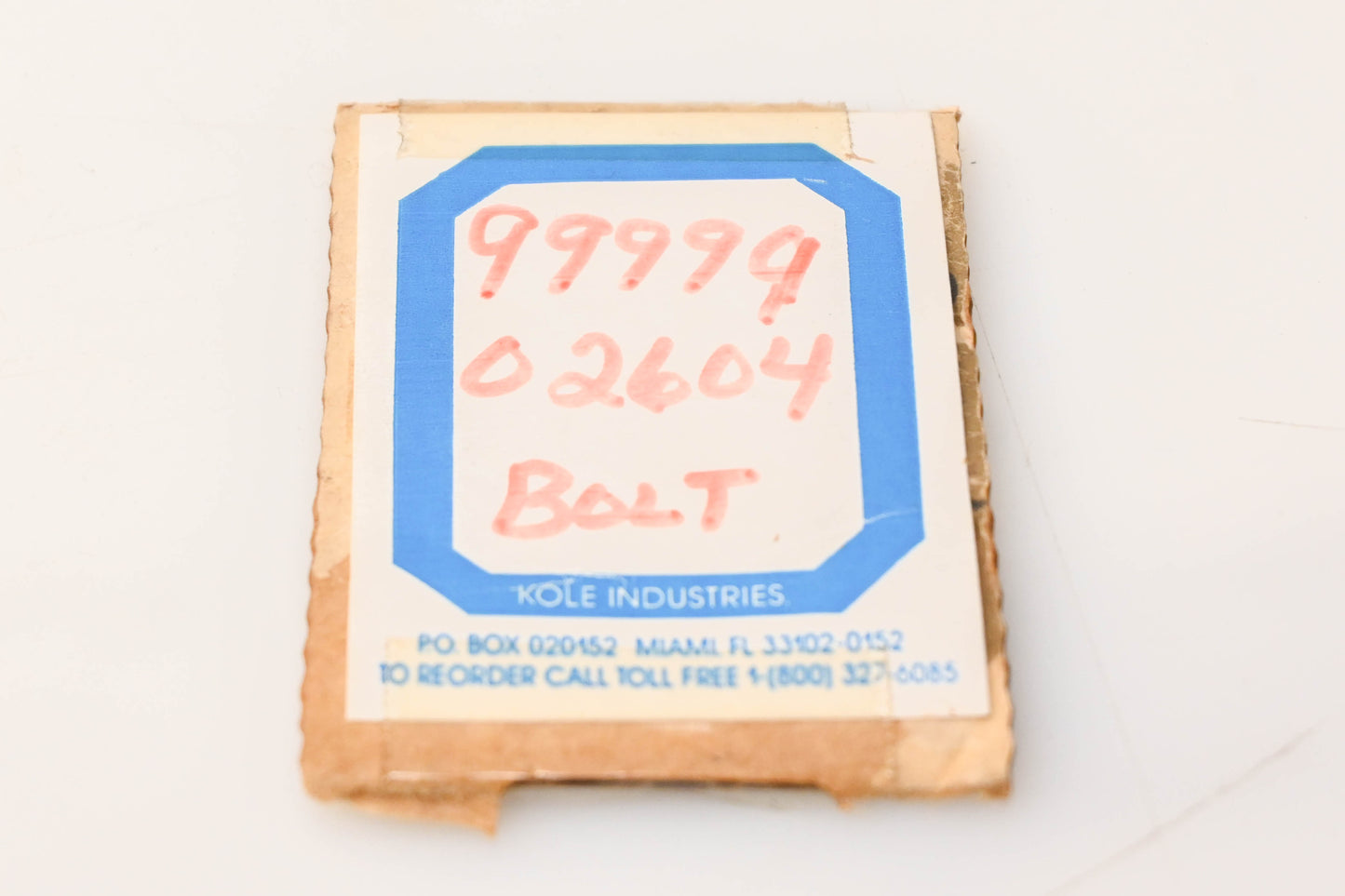 New OEM Yamaha 99999-02604-00 Bolt NOS