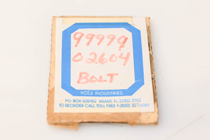 New OEM Yamaha 99999-02604-00 Bolt NOS
