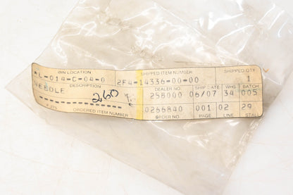 New OEM Yamaha 2F4-14336-00-00 Needle NOS