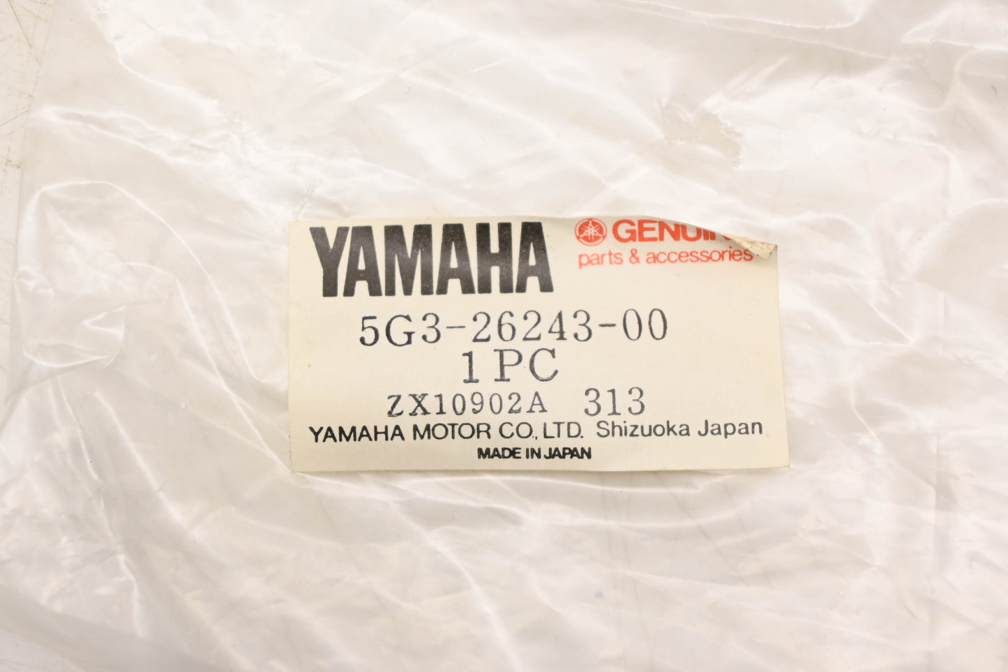 New OEM Yamaha 5G3-26243-00-00 Throttle Guide Tube NOS