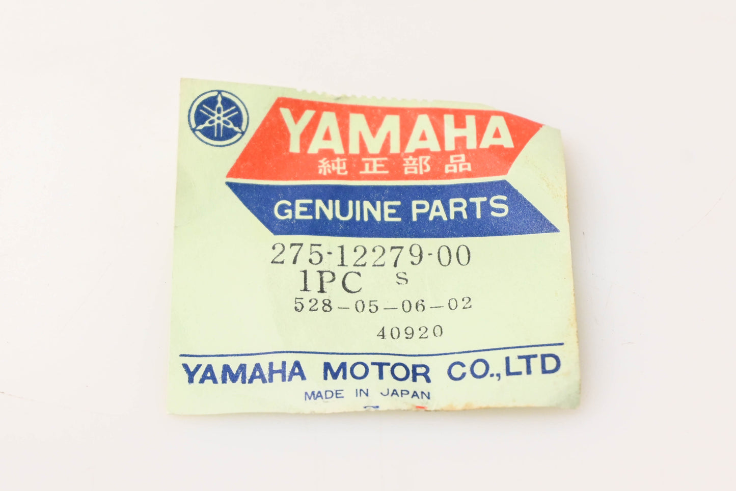 New OEM Yamaha 275-12279-00-00 Plate NOS