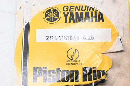 New OEM Yamaha 2F1-11610-10-00 Piston Ring Kit NOS