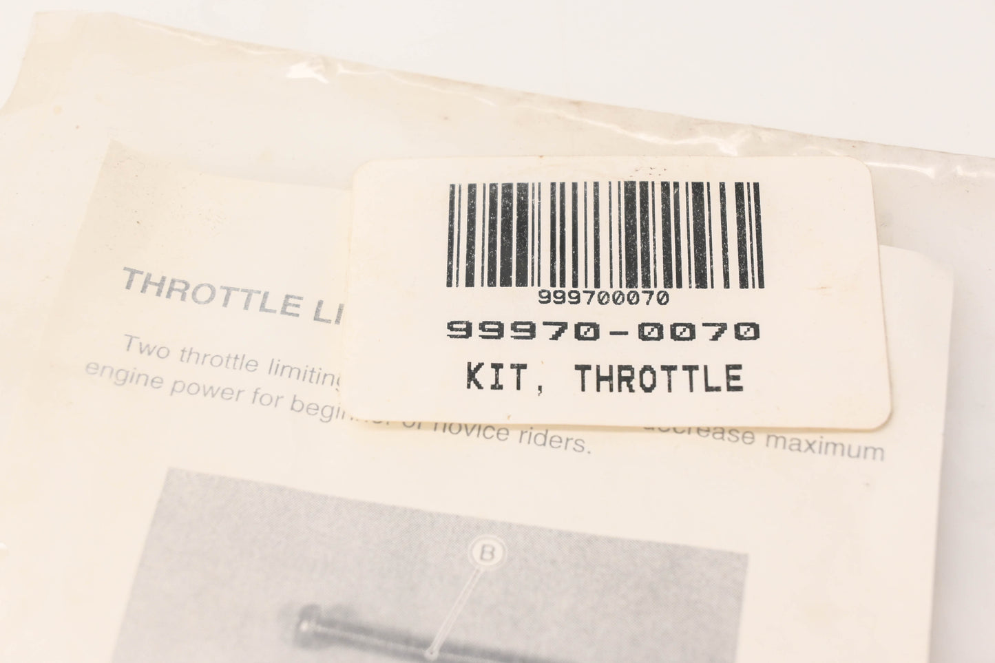 New OEM Kawasaki 99970-0070 Throttle Screw Kit NOS