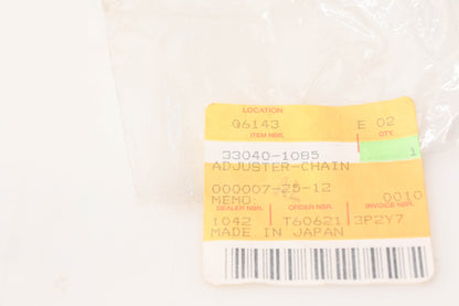 New OEM Kawasaki 33040-1085 Chain Adjuster NOS