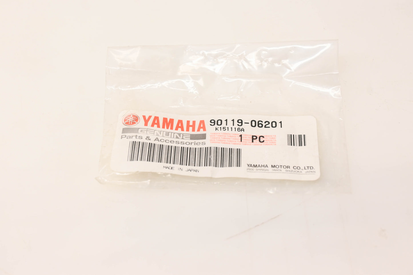 New OEM Yamaha 90119-06201-00 Bolt With Washer NOS