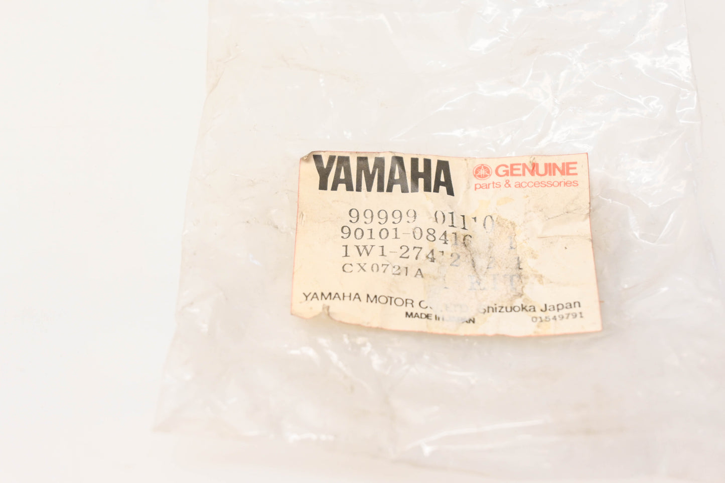 New OEM Yamaha 99999-01110-00 Foot Rest Bracket NOS