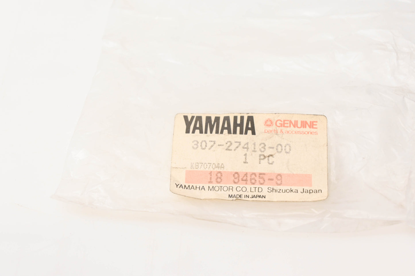 New OEM Yamaha 307-27413-00-00 Foot Rest NOS