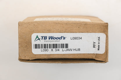 TB Wood's L09034 3/4" x 2-7/64" Jaw Coupling Hub NOS