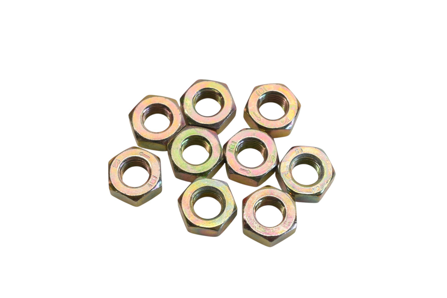 Rotary 27-9182 Left Hand Thread Nuts Qty 9 NOS