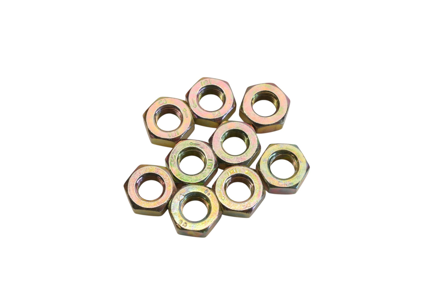 Rotary 27-9182 Left Hand Thread Nuts Qty 9 NOS