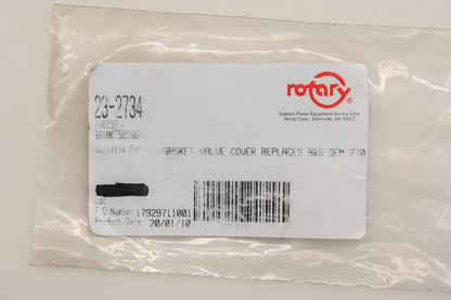 Rotary 23-2734, 270239 Valve Cover Gasket NOS