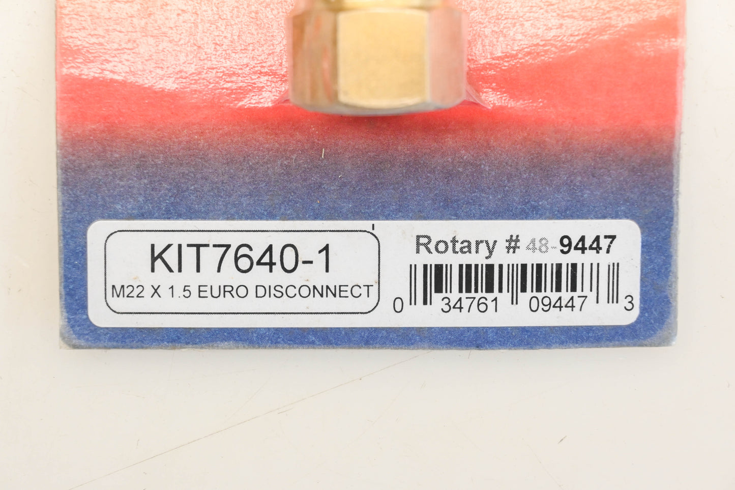 King's KIT7640-1, 48-9447 Rotary M22 x 1.5 Euro Disconnect NOS