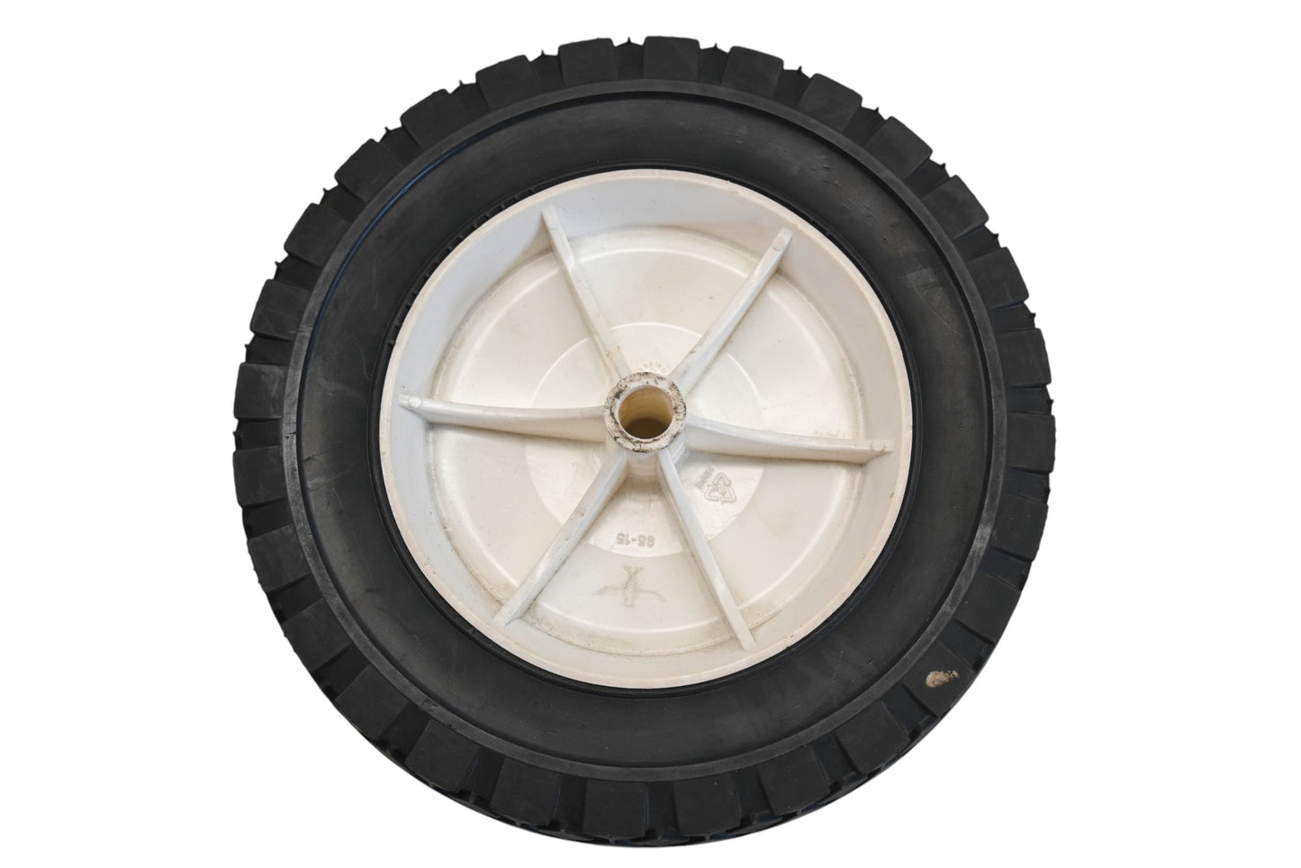 Rotary 07-282 White 8" x 1.75" Wheel