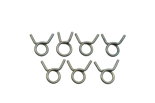 Prime Line 7-07562-10 7/16" Fuel Hose Clamps Qty 7 NOS