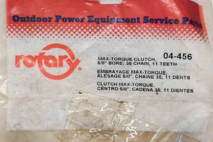 Rotary 04-456 5/8" Max Torque Clutch Kit NOS