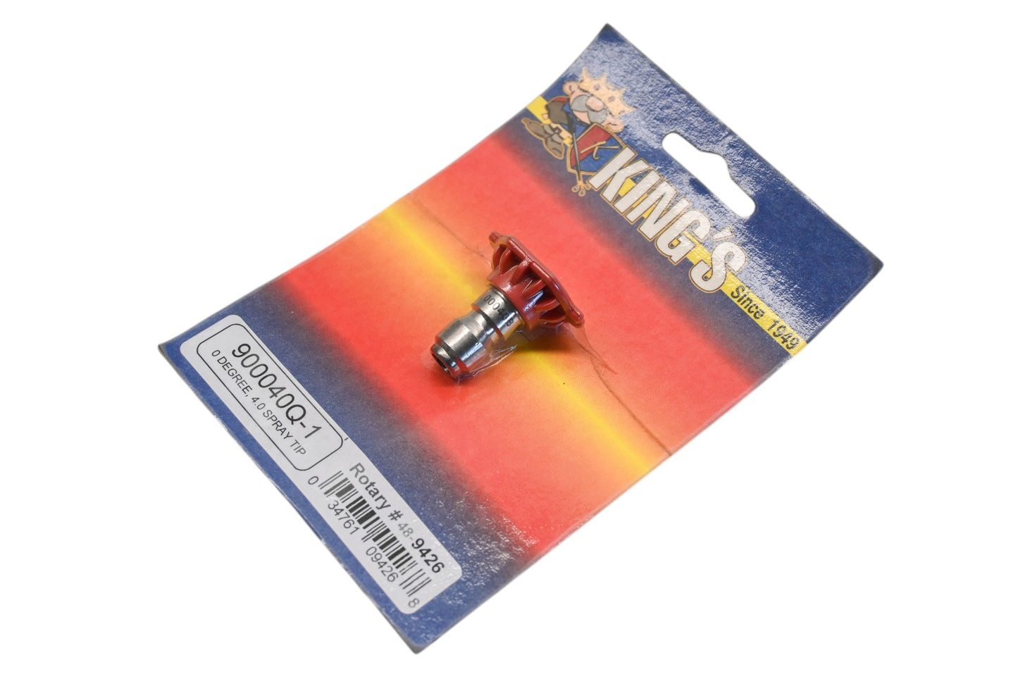 King's 900040Q-1, 48-9426 Rotary 0� 4.0 Spray Tip NOS