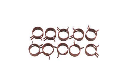 Rotary 20-5905, 791850, 48059-01 1/4" Hose Clamps Qty 10 NOS